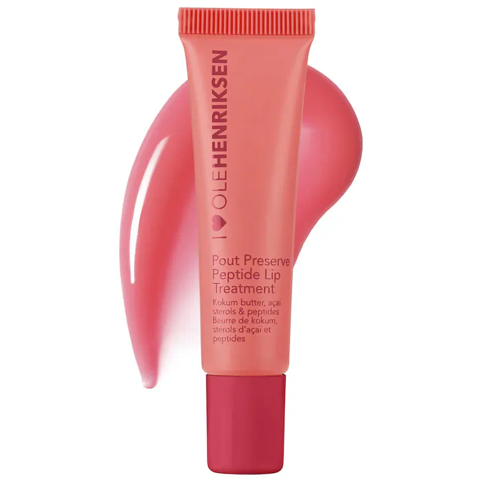 Ole Henriksen Pout Preserve Hydrating Peptide Lip Treatment Pomegranate Fizz 12ml