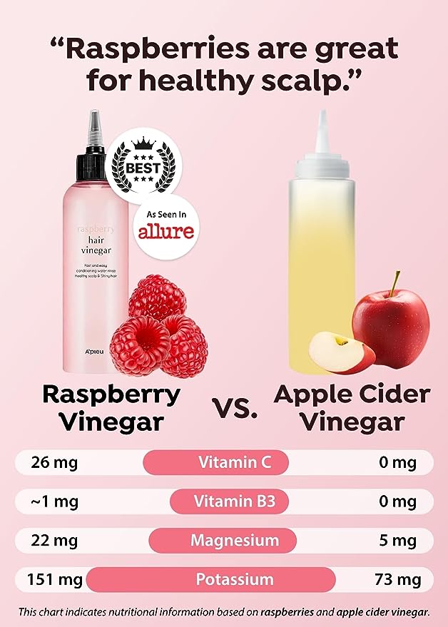 Apieu Raspberry Hair Vinegar