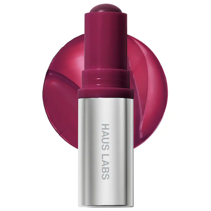 Haus Labs Color Fuse Glassy Blush Balm Glassy Acai 