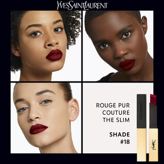 YSL The Slim Lipstick 18 Reverse Red