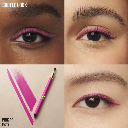 Valentino Colorgraph Double-Ended Color Gel Eyeliner & Blending Brush Pink PP Matte