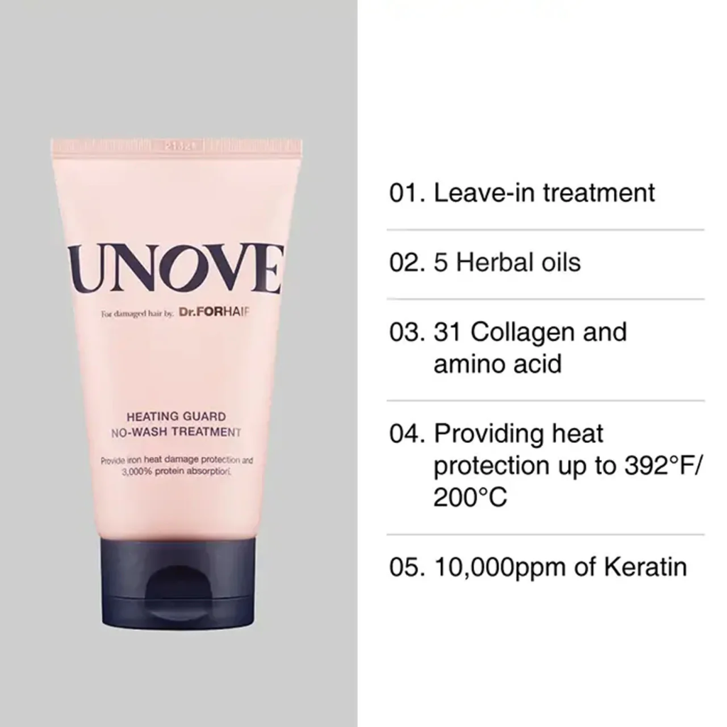 Unove Heating Guard No Wash Treatment 147ml 