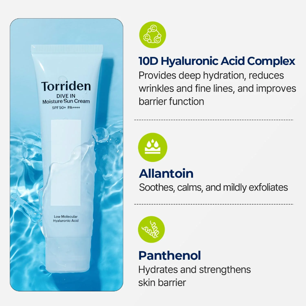 Torriden Dive In Moisture Sun Cream SPF50+ 60ml