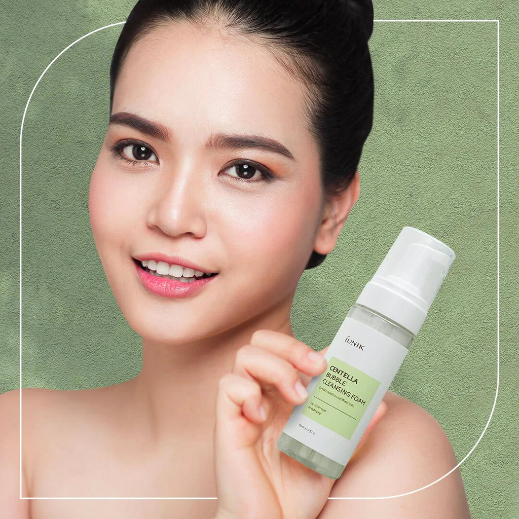 IUNIK Centella Bubble Cleansing Foam 150ml