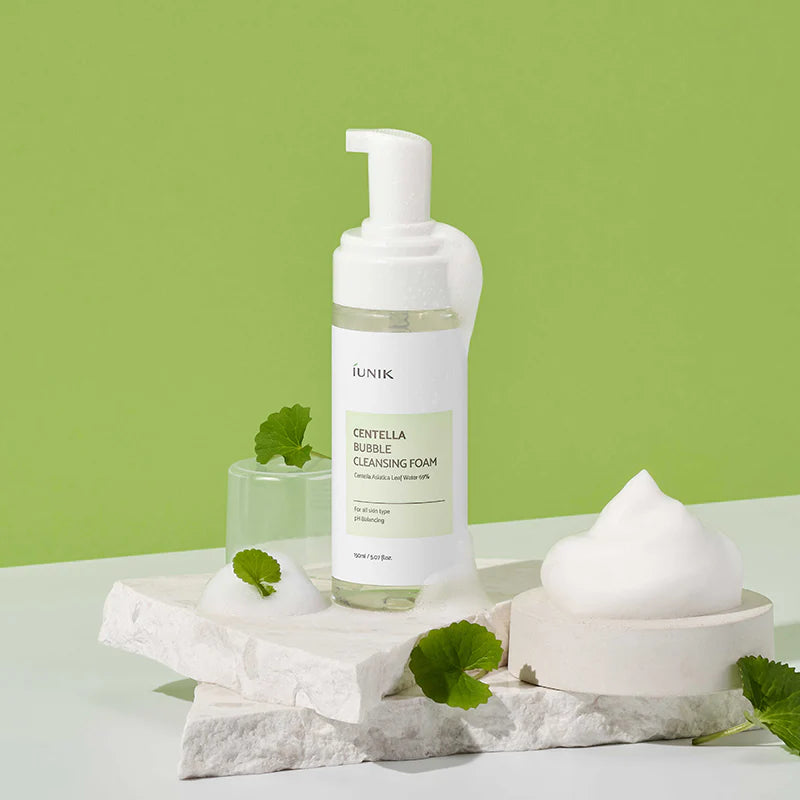 IUNIK Centella Bubble Cleansing Foam 150ml