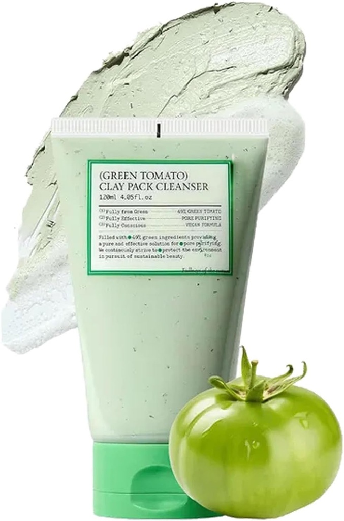 Fully Green Tomato Clay Mask Cleanser 120ml