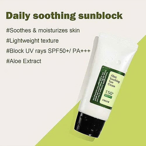 COSRX Aloe Soothing Sun Cream SPF50+PA+++