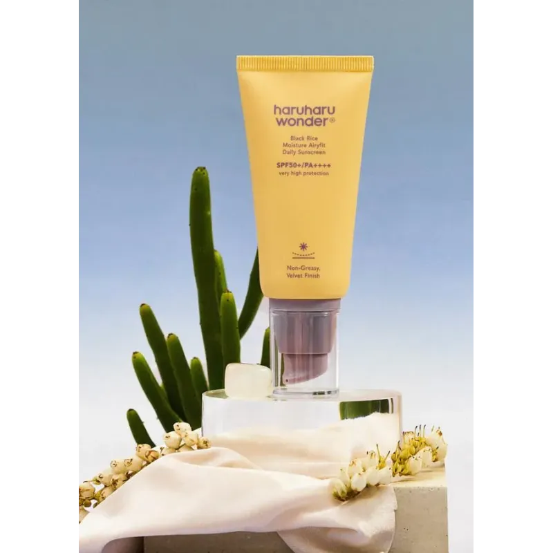 HARUHARU WONDER PURE DAILY  CREAM SUNSCREEN SPF50+/PA++++ 50ML