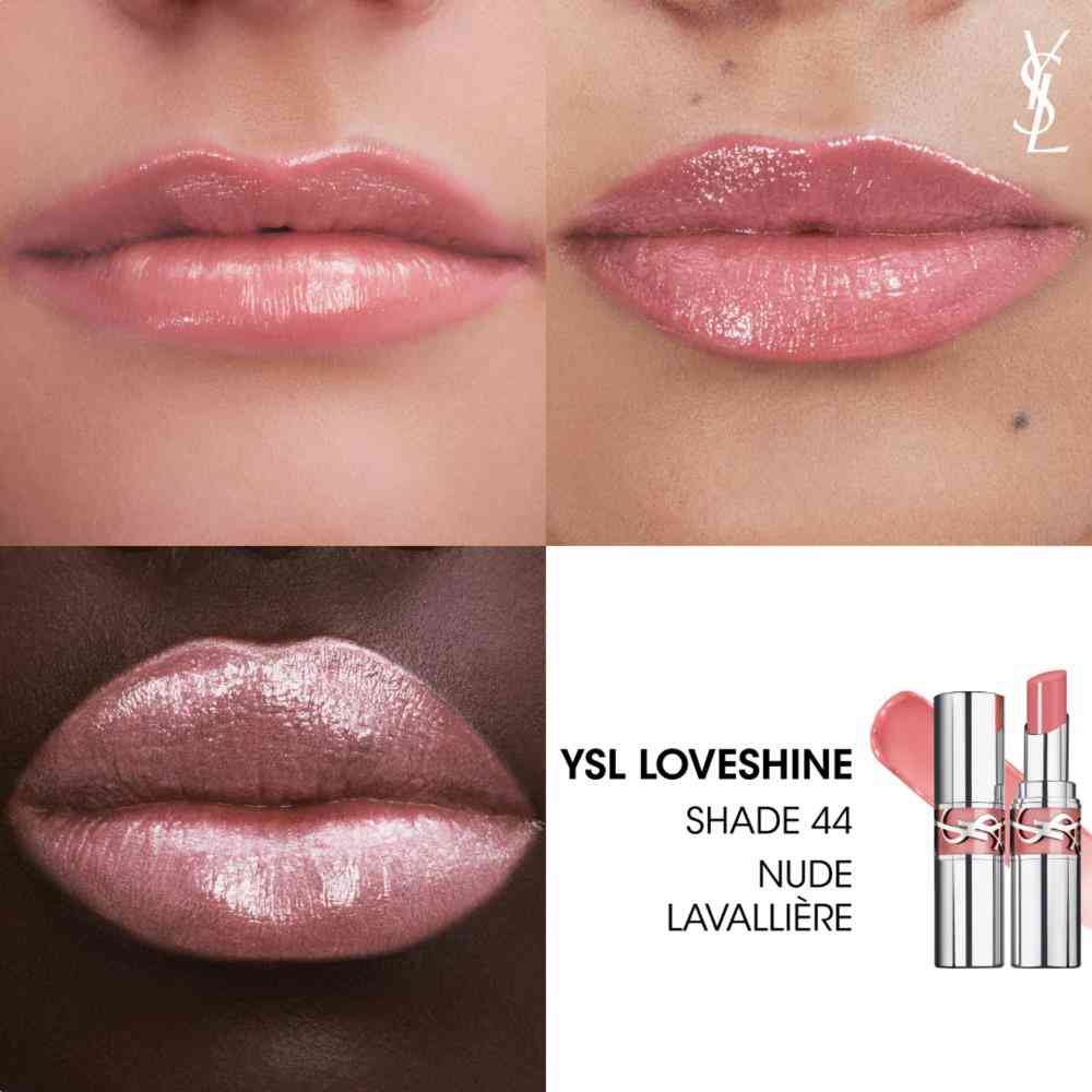 Ysl Loveshine Plumping Lip Oil Gloss 44 Nude Lavalliere