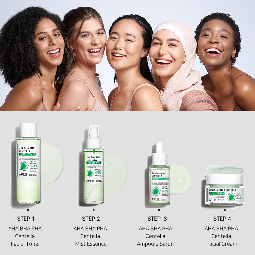 Aplb Aha Bha Pha Centella Facial Toner 160ml  