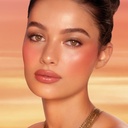 Charlotte Tilbury Island Glow Lip And Cheek Weightless Cream Lip Blush Tint Beach Peach Glow