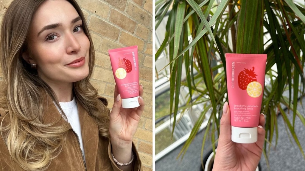 Olehenriksen Strawberry Lemonade Smoothing Scrub 90g
