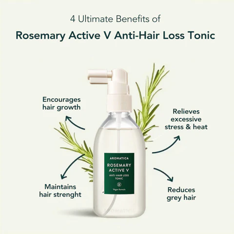 Aromatica Rosemary Active V Anti Hair Loss Tonic 100ml 