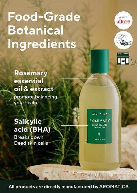 Aromatica Rosemary Scalp Scaling Shampoo 400ml
