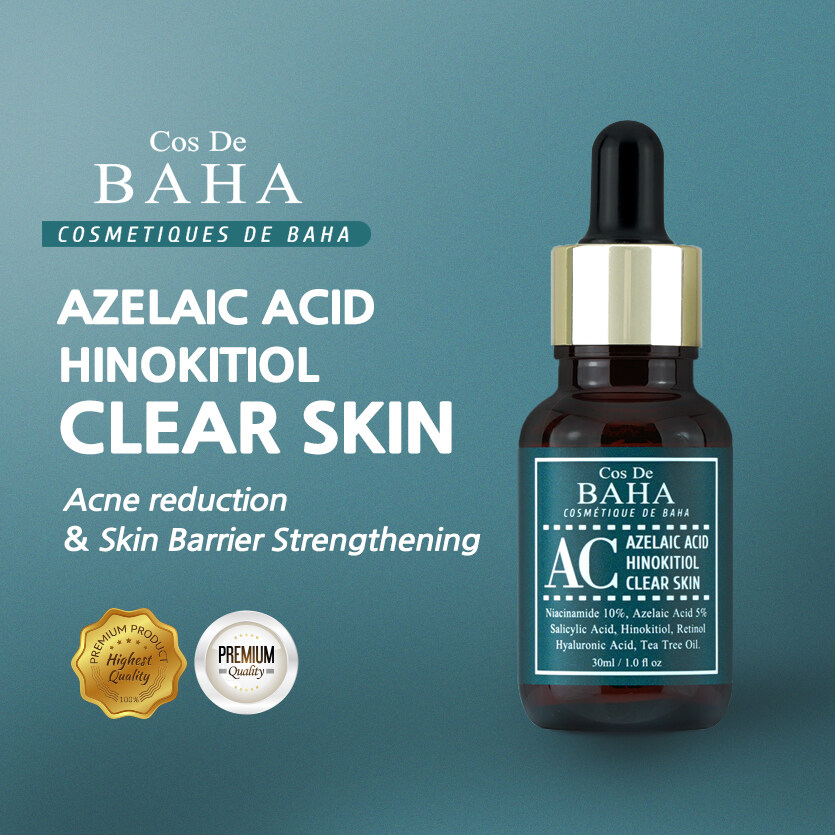 Cos De Baha Azelaic Acid Hinokitiol Clear Skin 30ml