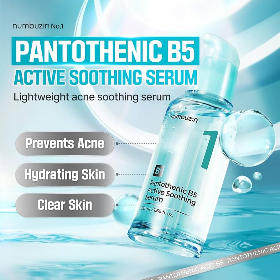 Numbuzin NO.1 Pantothenic B5 Active Soothing Cream 50ml