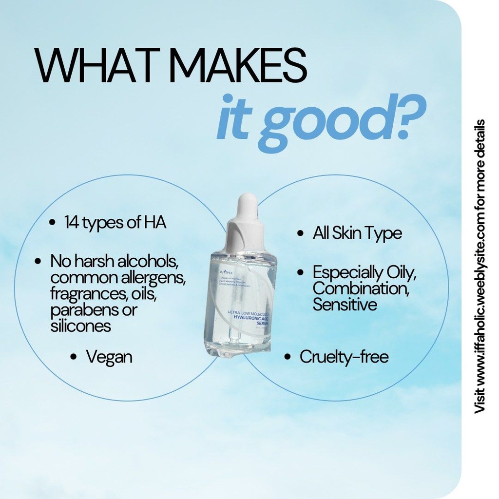 Isntree Ultra Low Molecular Hyaluronic Acid Serum 50ml