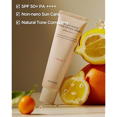 Hyggee Fresh Vegan Tone Up Sun Cream Spf50+ Pa++++