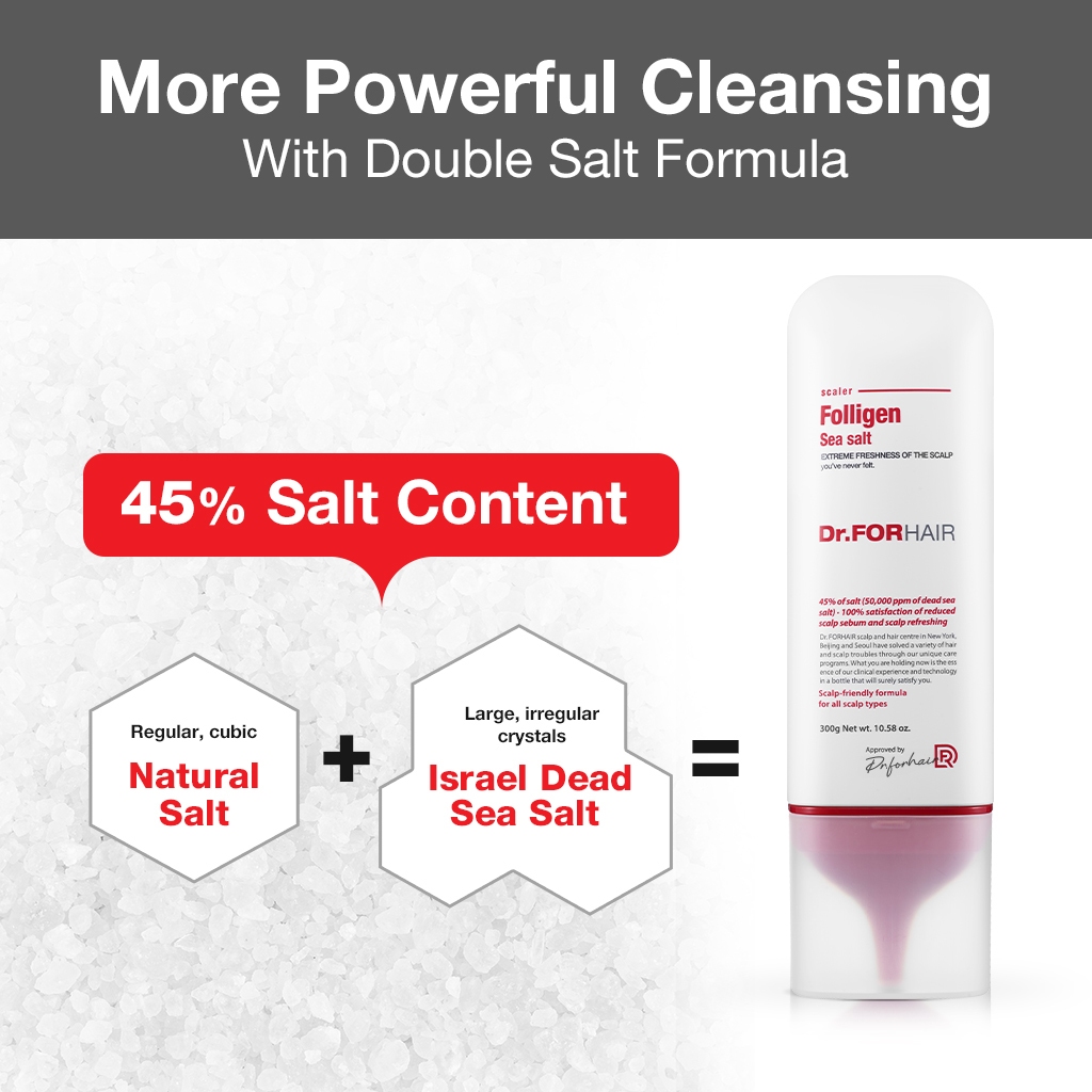 Dr.FORHAIR Folligen Sea Salt Scaler 300g