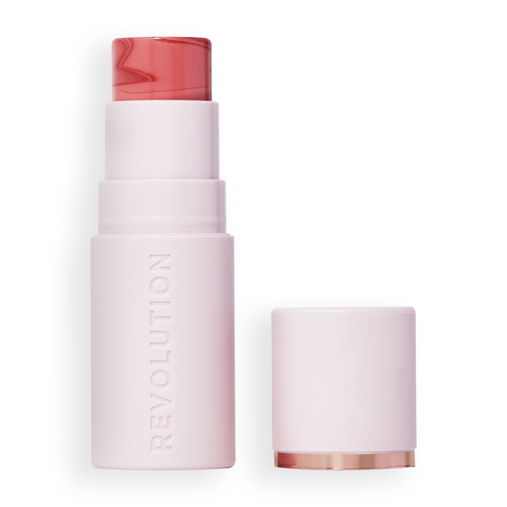 REVOLUTION Blusher Stick Rosy Cheeks Marble Effect