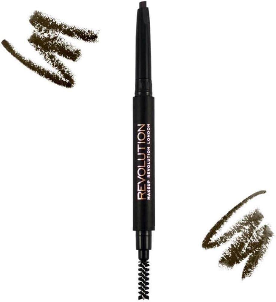 REVOLUTION DUO BROW PENCIL MEDIUM BROWN