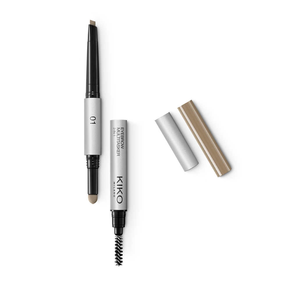 Kiko Milano Eyebrow Multi Tasker 3-In-1 Pencil 01
