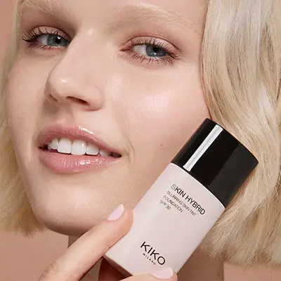 Kiko Milano Skin Hybrid Blurring Skin Tint Foundation SPF30 03