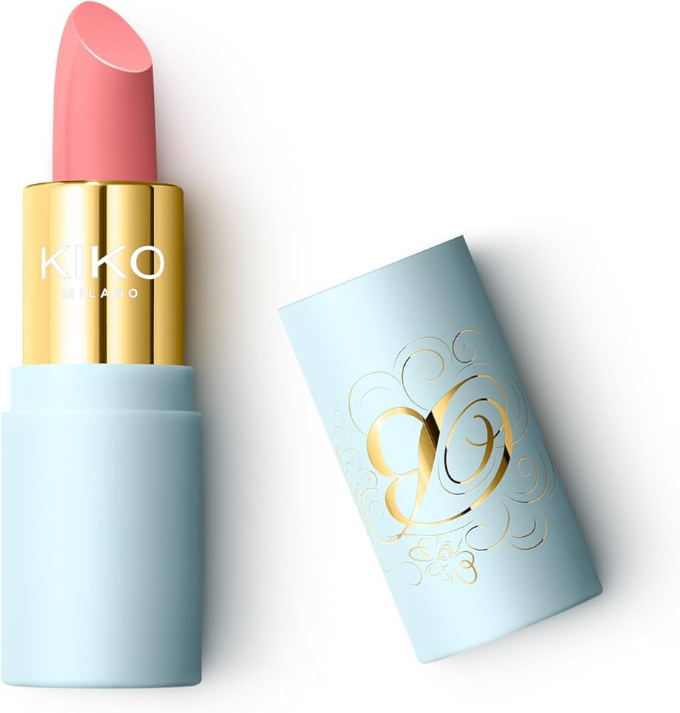 Kiko Milano Bridgerton Ballroom Beauty Satin Shine Lipstick The Dukes Kiss 04