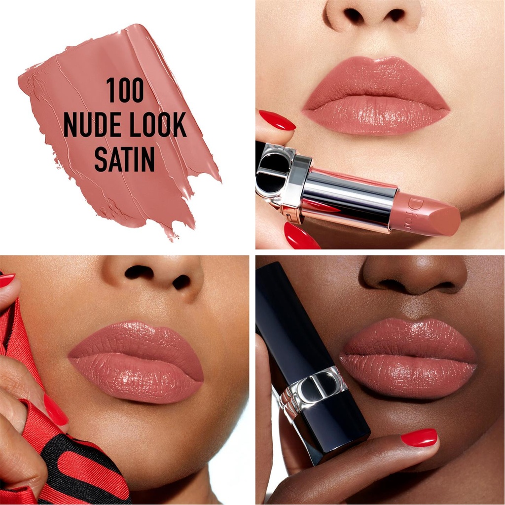 Dior Rouge Dior Refill Nude Look Satin 100