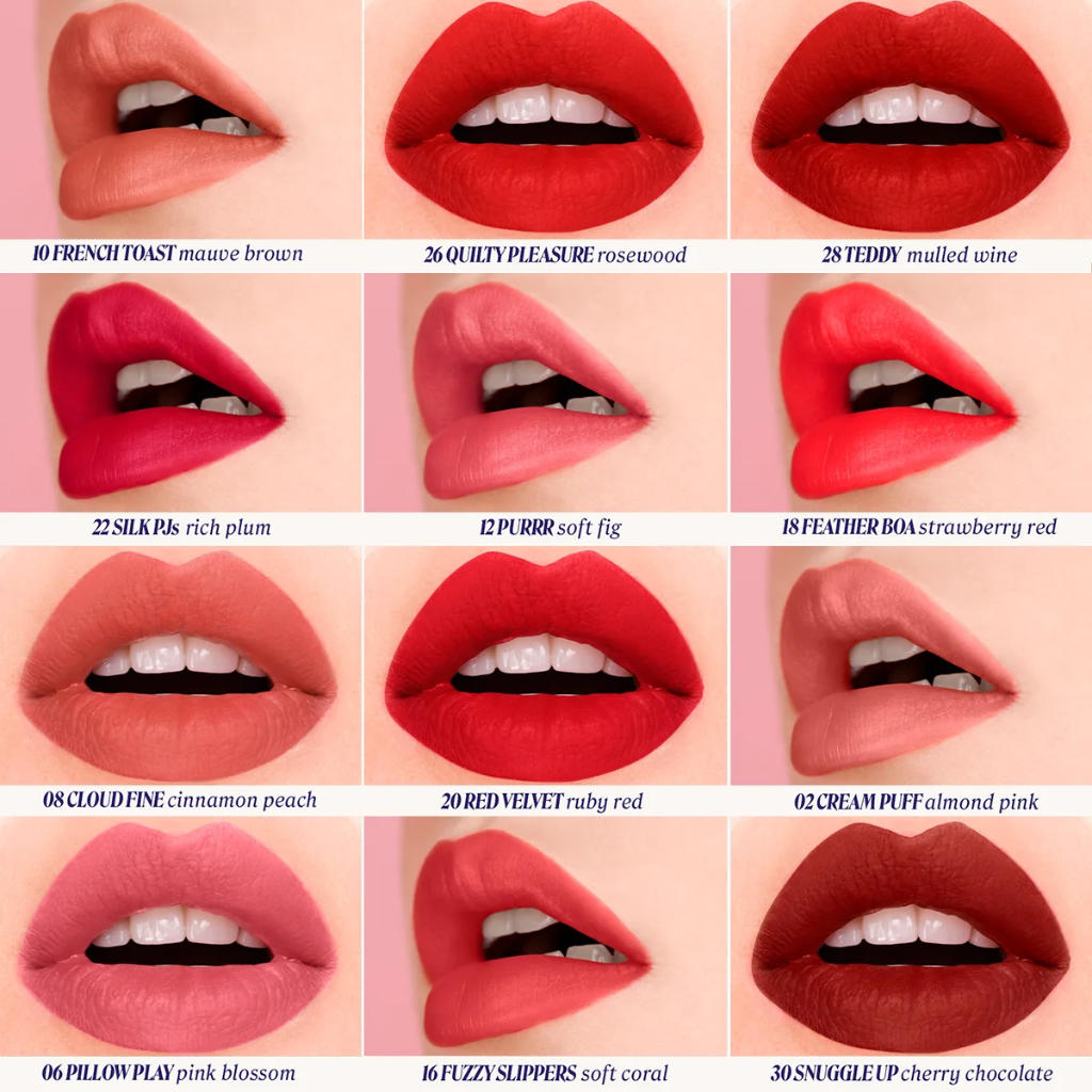 Benefit Plushtint Moisturizing Matte Lip Tint Red Velvet 20