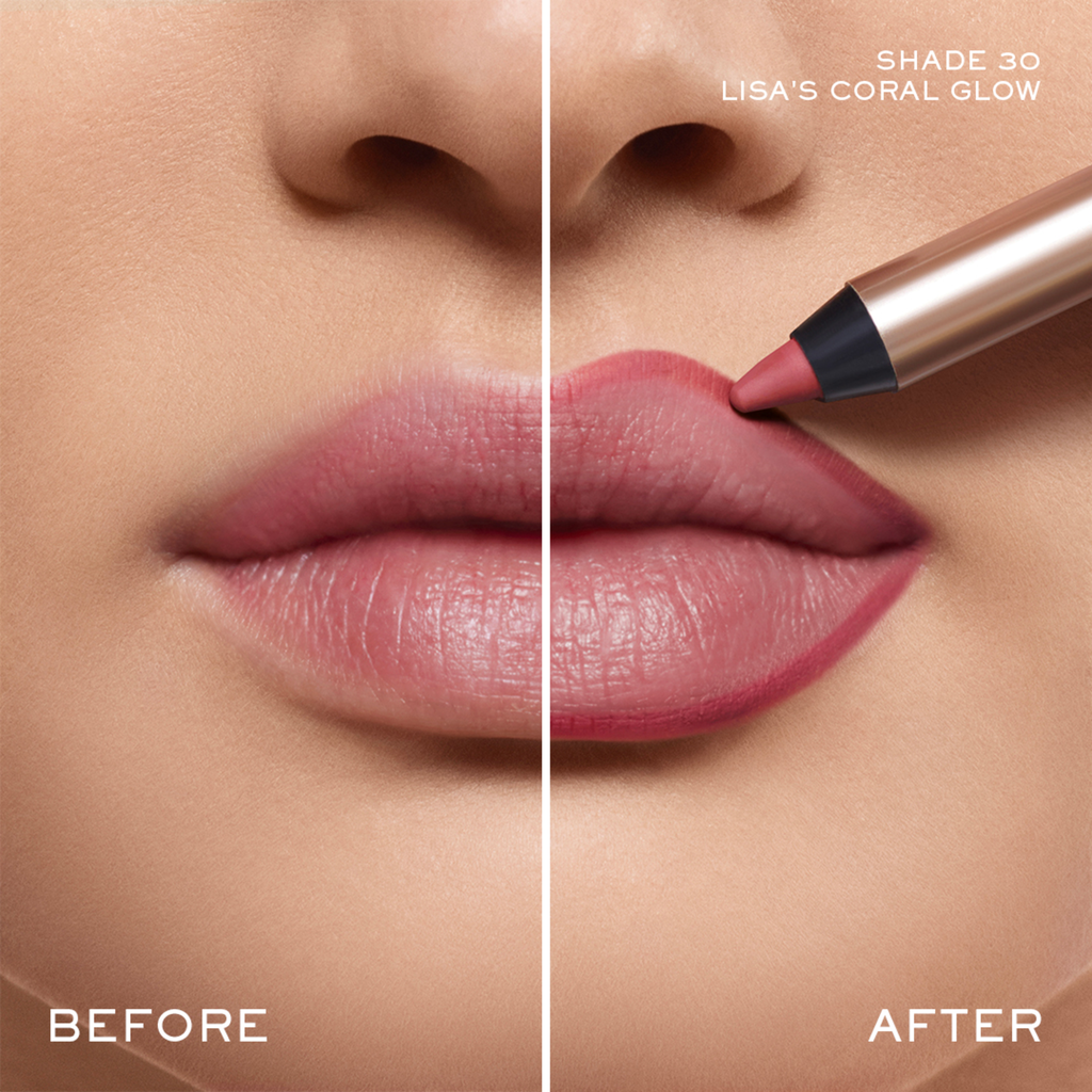 Lancome Idole Lip Shaper Creamy Matte Lip Liner 30 Lisa's Coral Glow 