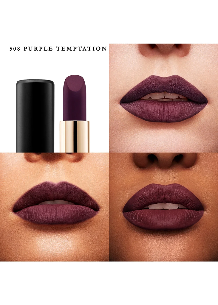 Lancome L'Absolu Rouge Drama Matte 508 Purple Temptation  