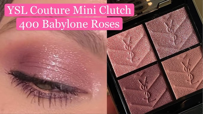 YSL Couture Mini Clutch Eyeshadow Palette 400 Babylone Roses