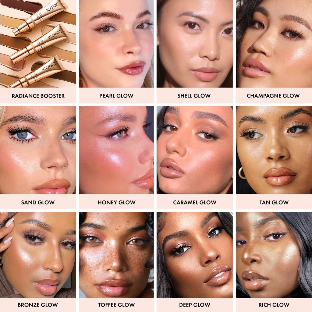 Iconic London Radiance Booster Caramel Glow 30ml