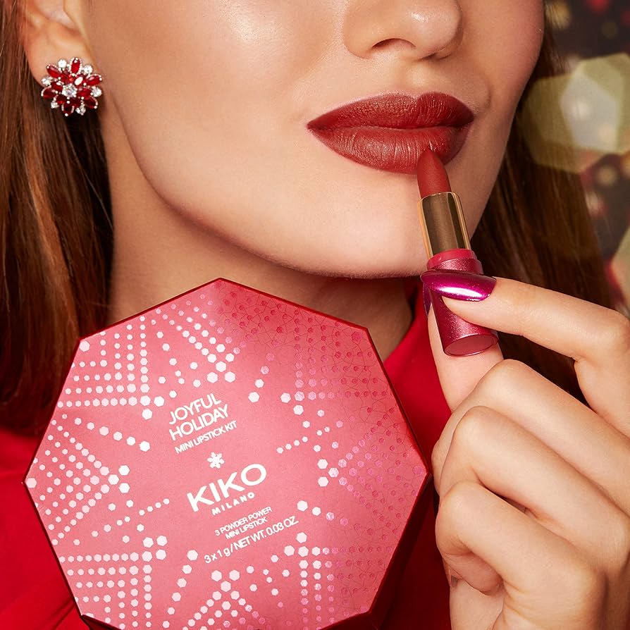 Kiko Milano Mini Powder Lipstick 01 Joyful Holiday 