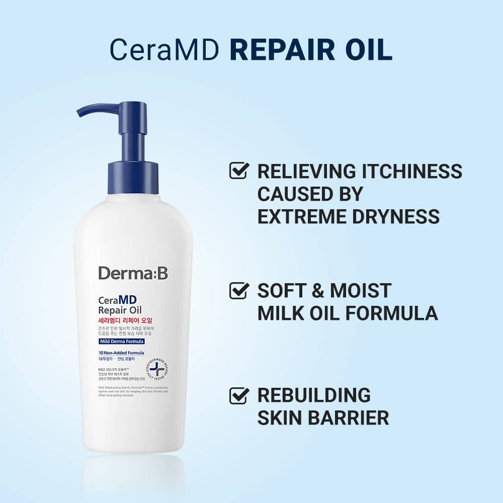 Derma:B CeraMD Repair Oil 200ml