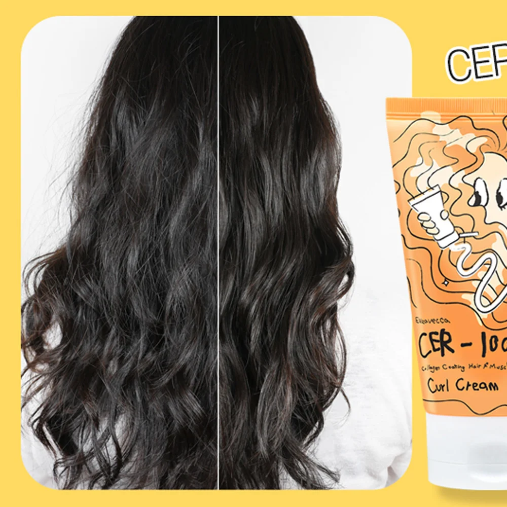 Elizavecca Collagen Coating Hair A+ Muscle Curl Cream 120ml