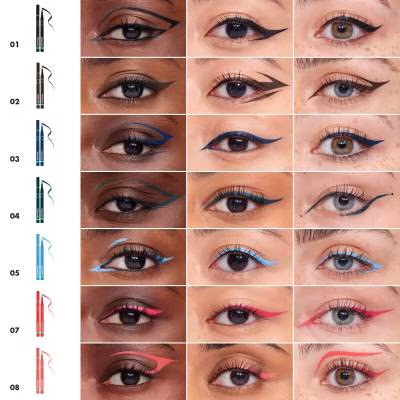 Sephora Intense Ink 12HR Classic Felt Eye Liner Waterproof 07 Vivid Pink