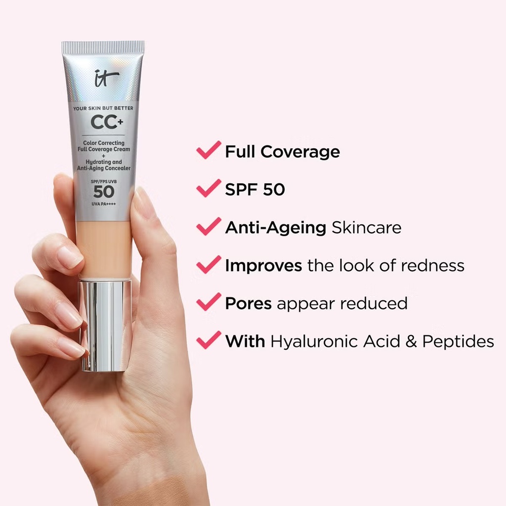 It Cosmetics CC+ Correcting Full Coverage Cream SPF50 Fair 12ml