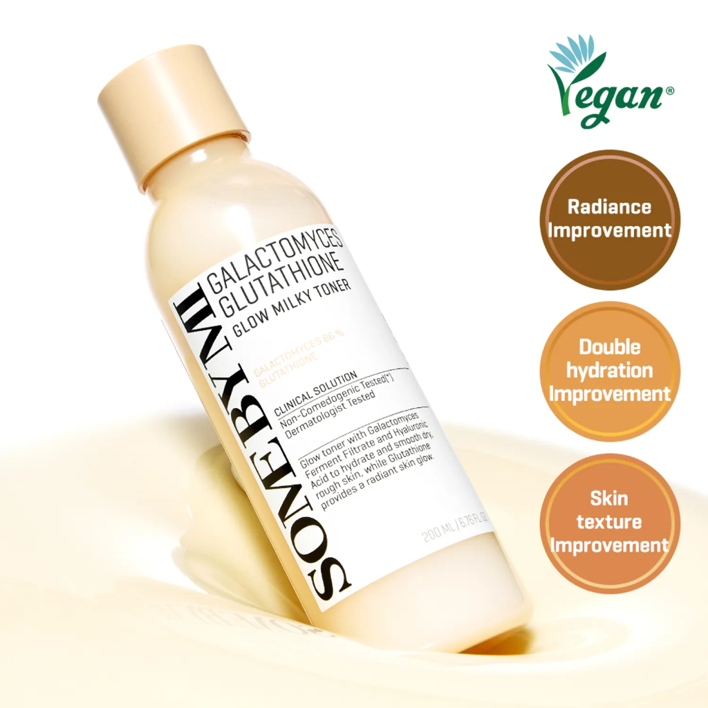 Some By Mi Galactomyces Glutathione Glow Milky Toner 200ml