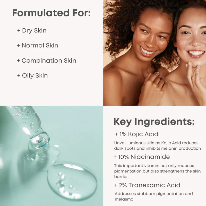 Nine Less B-Boost 1% Kojic Acid Serum 30ml