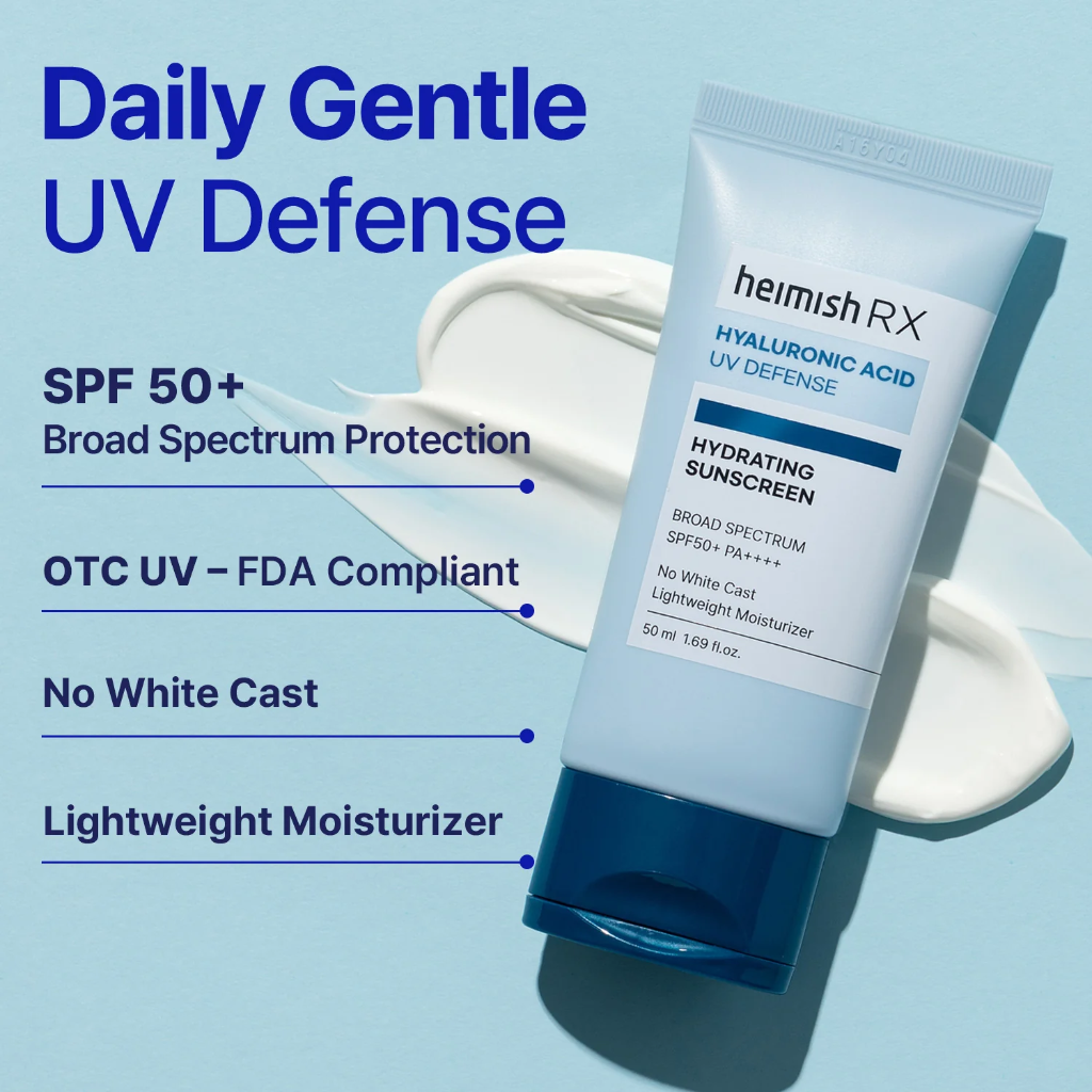 Heimish Rx Hyaluronic Acid Uv Defense Hydrating Sunscreen 50ml