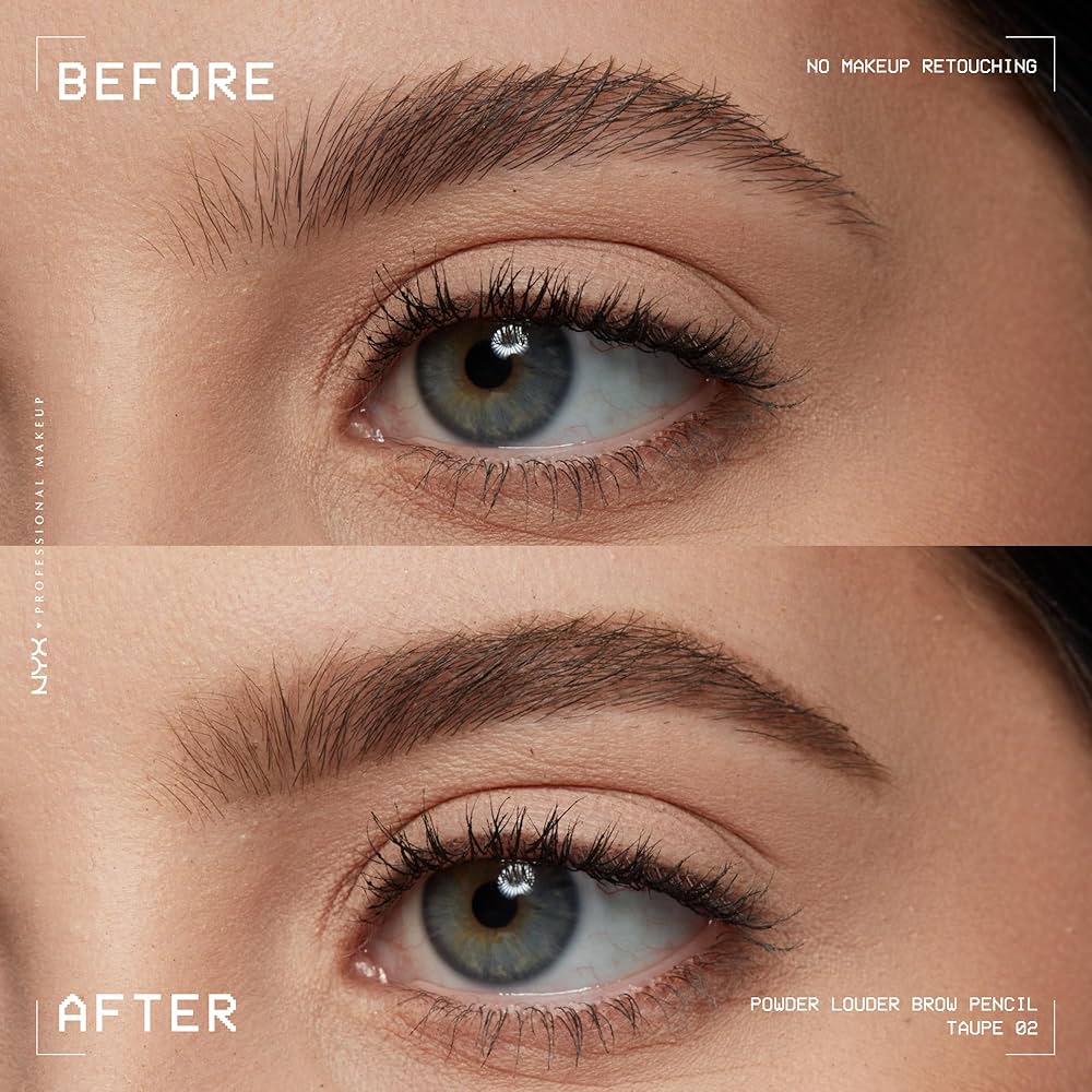 NYX Powder Louder Brow Pencil Taupe