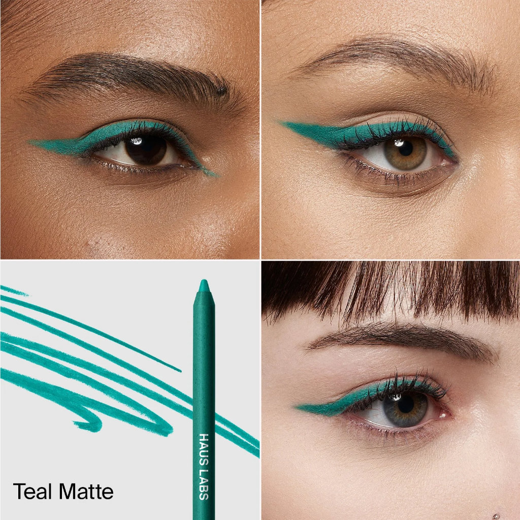 Haus Labs Optic Intensity Eco Eyeliner Teal Matte
