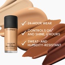 MAC Studio Fix Fluid Broad Spectrum Spf15 24H Matte Foundation + Oil Control NC20 Pa Kuti