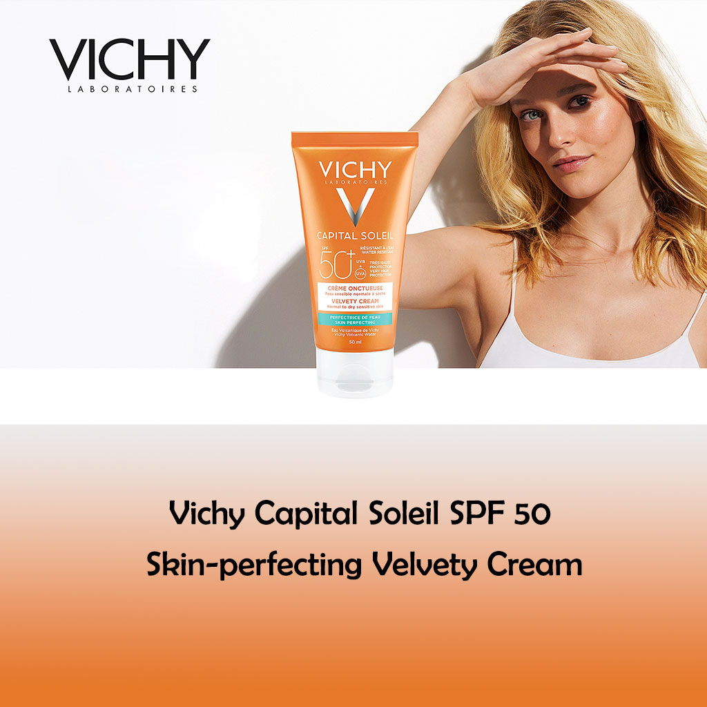 Vichy Capital Soleil Velvety Protective Cream Spf 50+ 50ml