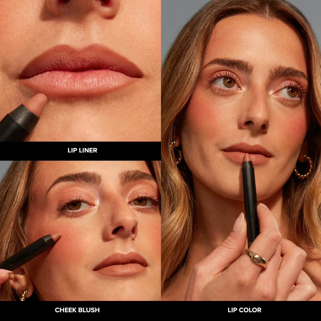 Nudestix Intense Matte Lip And Cheek Pencil Pa Kuti Sunkissed Nude