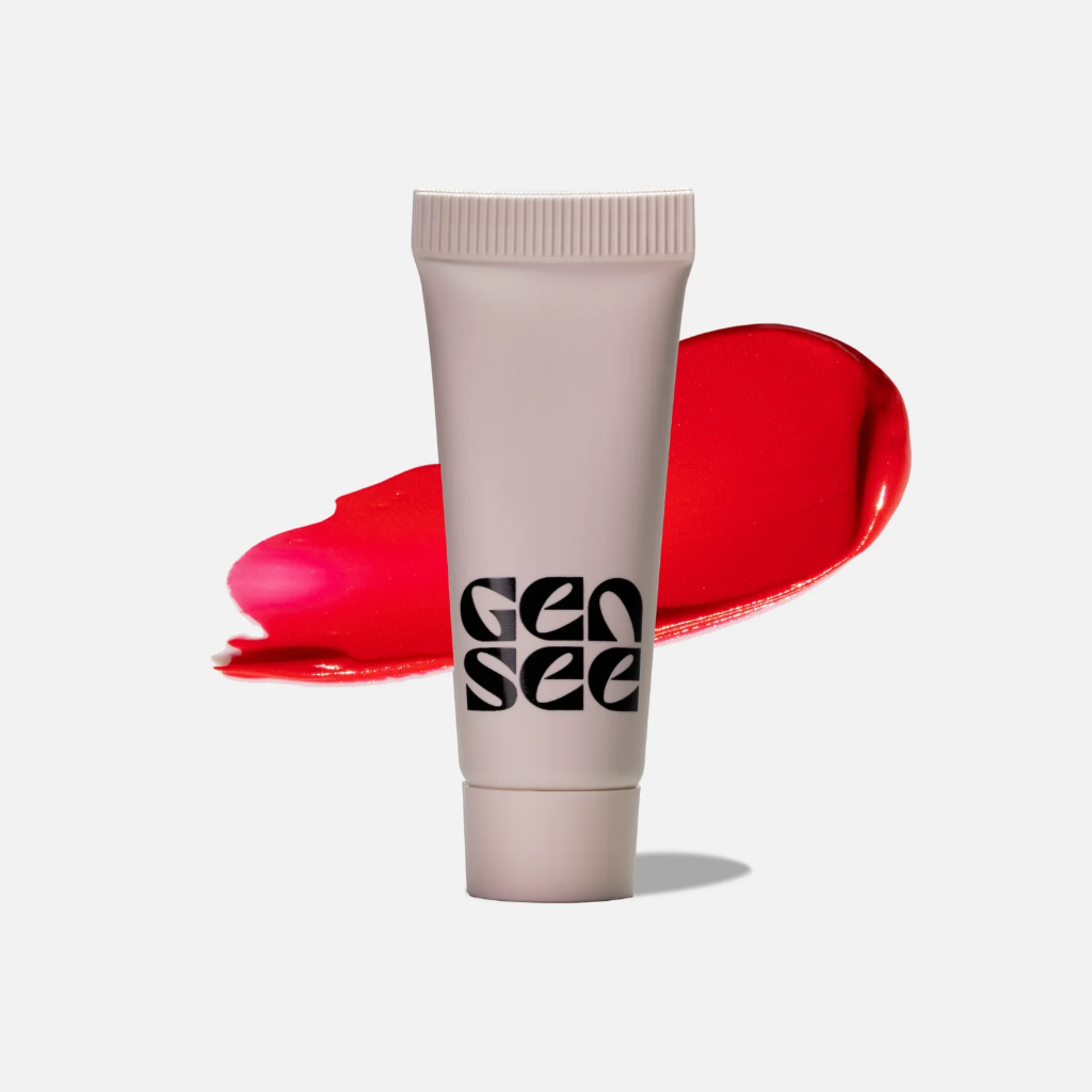 Gen See Clean Sheen Cheek Lip Apple 01