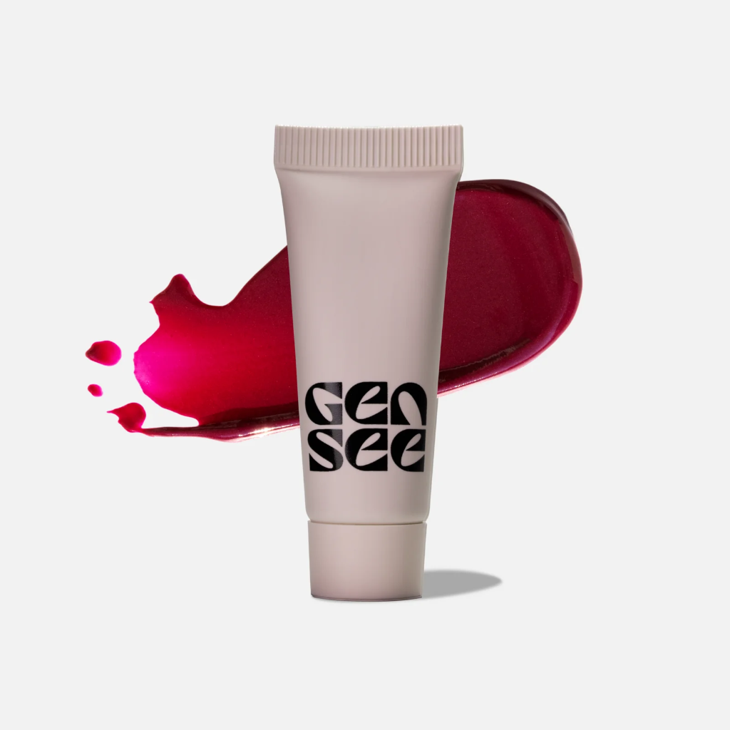 Gen See Clean Sheen Cheek Lip Color Plum 03