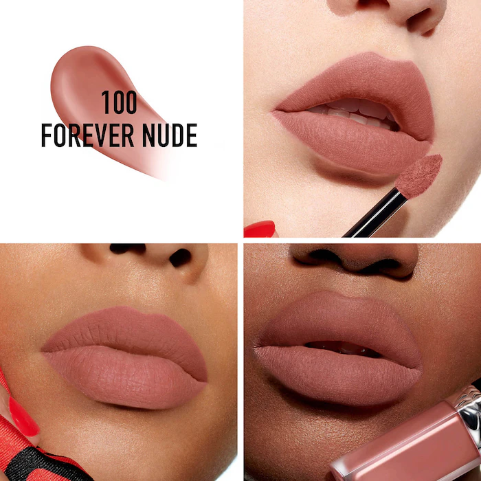 Dior Rouge Forever Liquid Lipstick 100 Tester